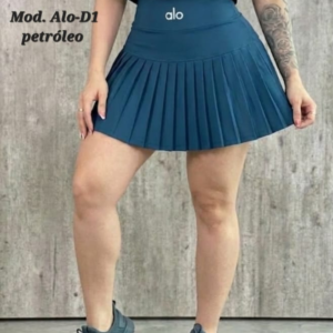 SHORT FALDA DEPORTIVO UNITALLA MOD. ALO-D1 PETROLEO