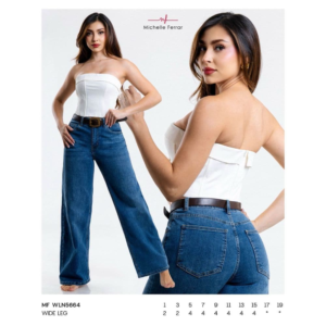 PANTALON WIDE LEG MOD. MICHELLE FERRAR-5664