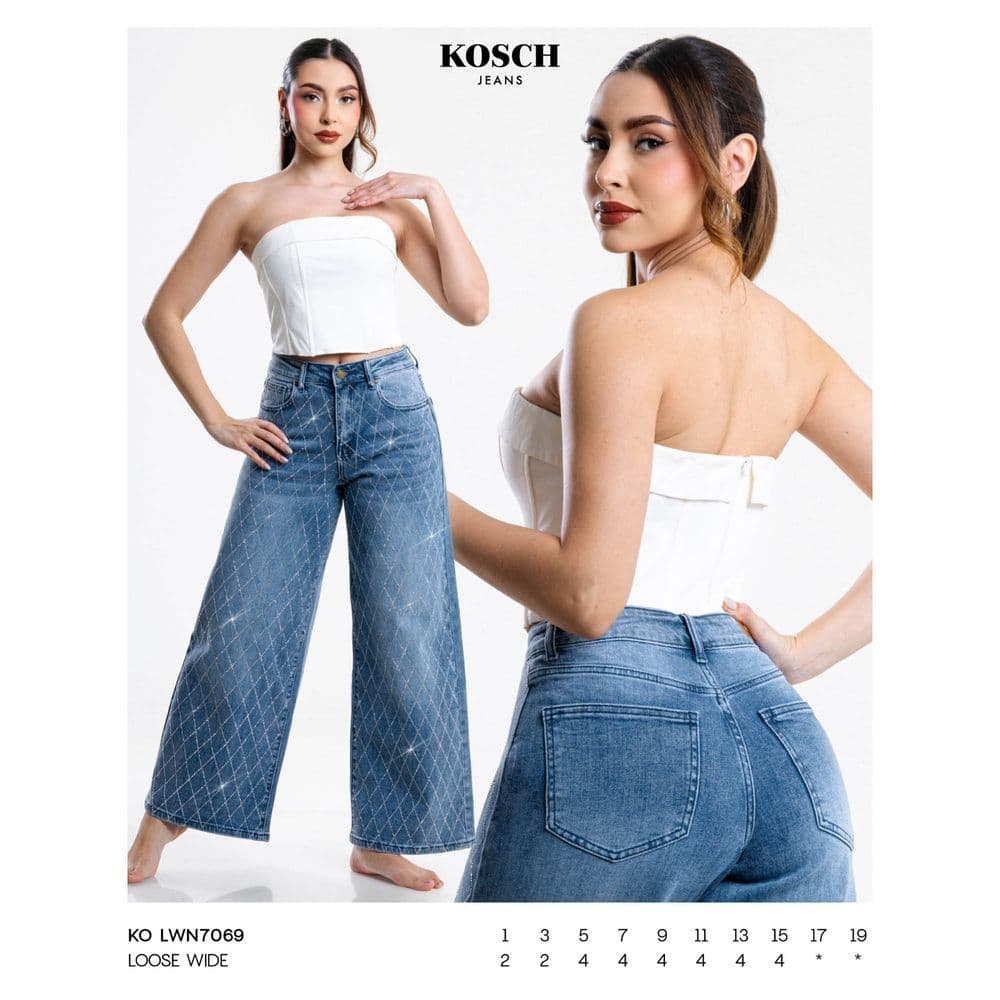 PANTALON LOOSE WIDE MOD. KOSCH-7069