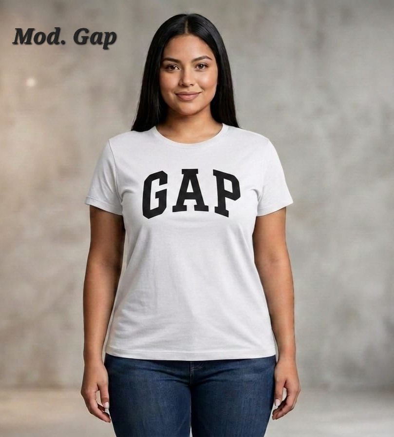 BLUSA OVERSIZE MOD. GAP BLANCO