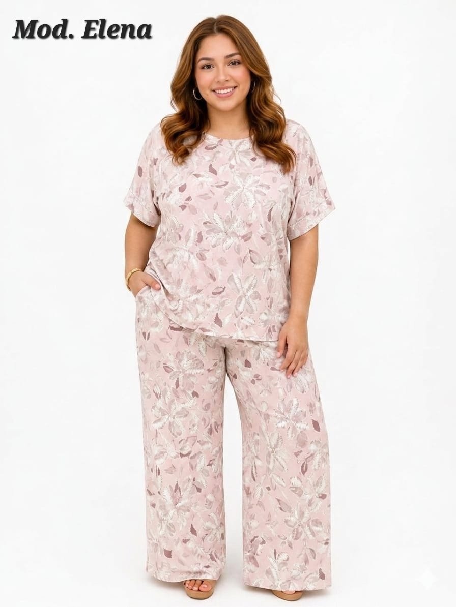 CONJUNTO DE DAMA EXTRA MOD. ELENA ROSA