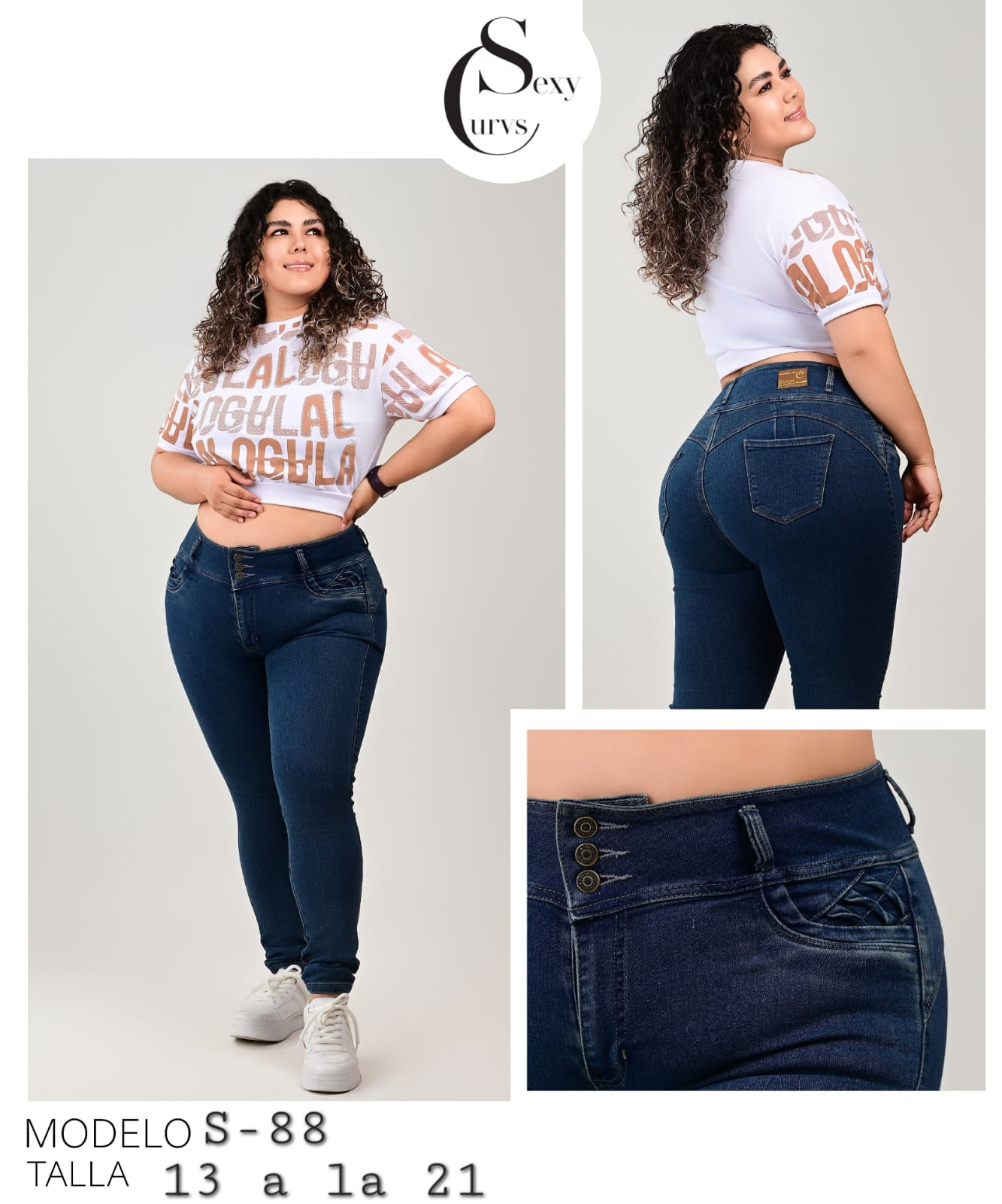 PANTALON DAMA SKINNY MOD. S-88