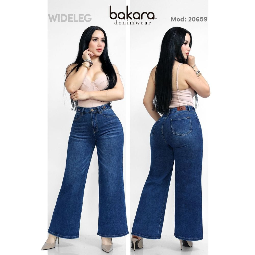 PANTALON WIDE LEG BAKARA MOD. 20659