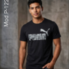 PLAYERA DE CABALLERO MOD. P 122 NEGRO