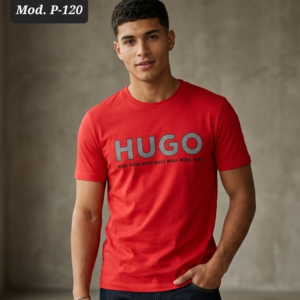 PLAYERA DE CABALLERO MOD. P 120 ROJO