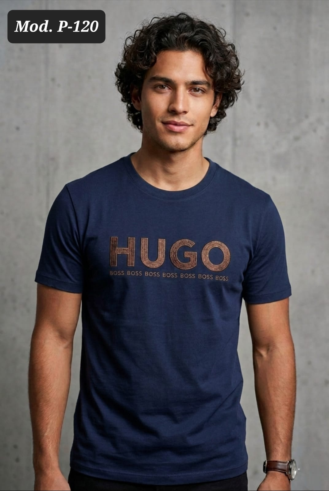 PLAYERA DE CABALLERO MOD. P 120 MARINO