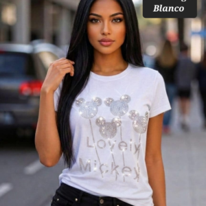 BLUSA DE IMPORTACION MOD. HIGH BLANCO