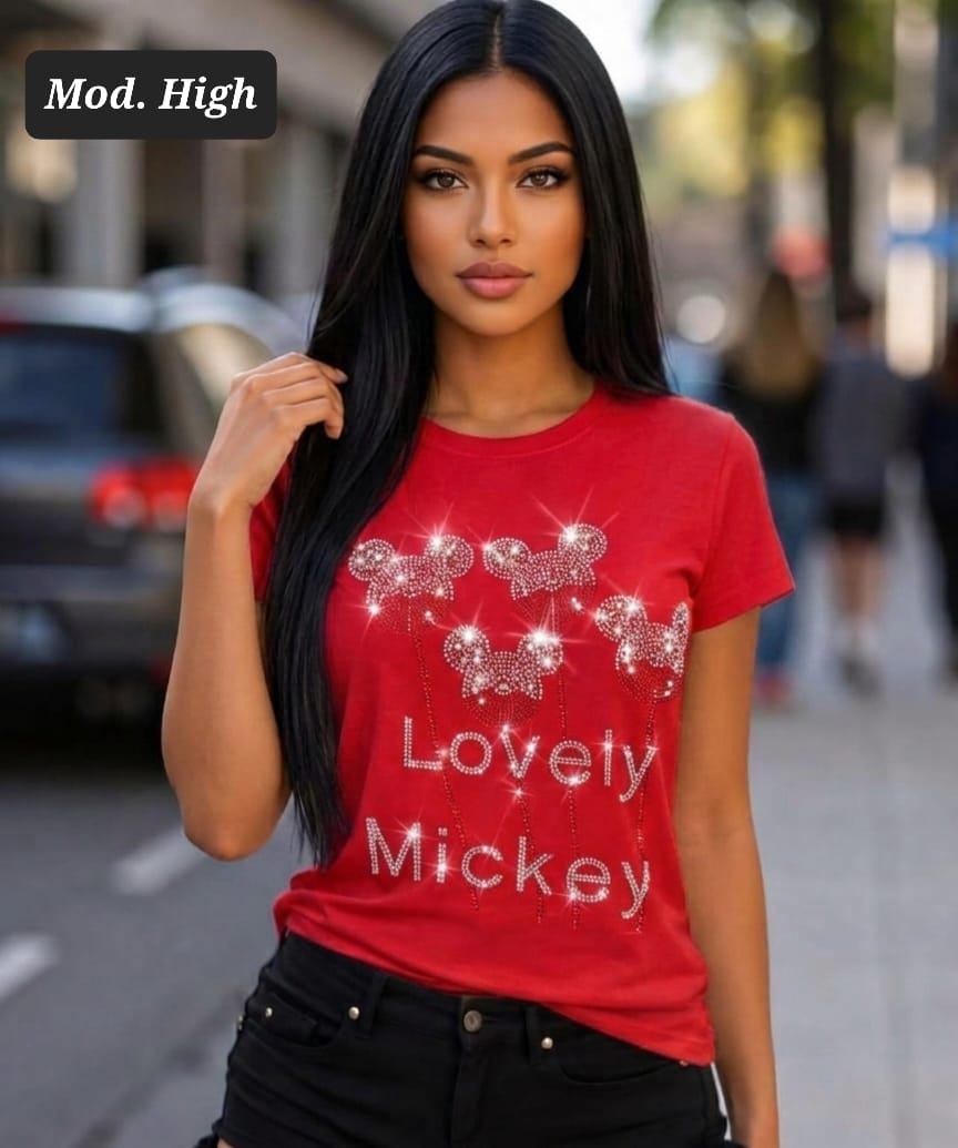 BLUSA DE IMPORTACION MOD. HIGH ROJO