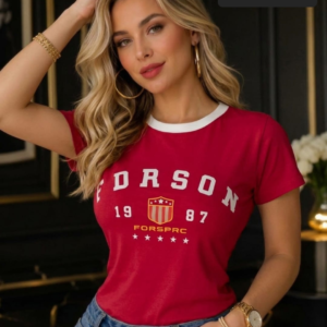 BLUSA DE IMPORTACION MOD. FORZON ROJO