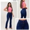 PANTALON DE MEZCLILLA ACAMPANADO MOD. 595