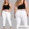 PANTALON MILENIUM CURVES BLANCO