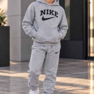 CONJ. NIÑO MOD. NIKE GRIS