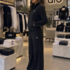 CONJ. PANTS DE DAMA MOD ALO UNITALLA NEGRO
